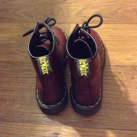 Cherry red doc martens. Will negotiate. - Picture 4 of 4