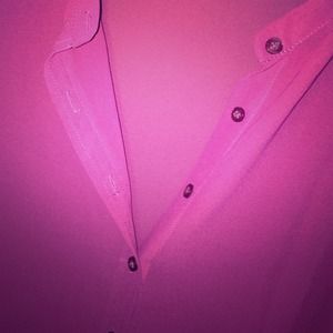 Sheer purple button up
