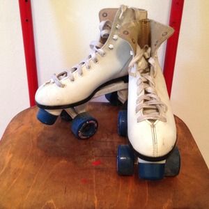 Vintage roller skates!