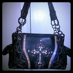 Beautiful Cross Beaded hand bag and Cross Beaded w