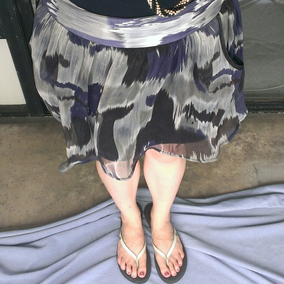 🍨 Patterned Skater Mini Skirt - Picture 4 of 4