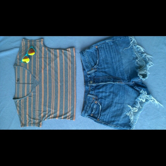 🎯🎯 Crop Top Scoop-Neck Shirt - Picture 4 of 4