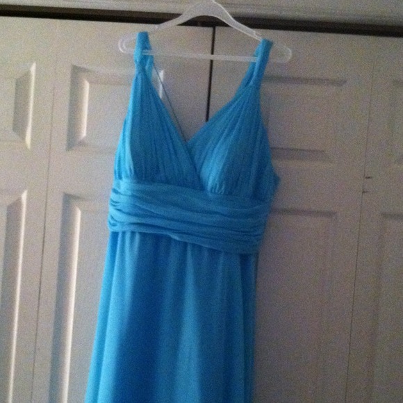 Aqua gown