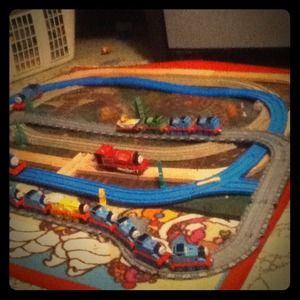 Gray tracks thomas n friends for magnetic cast