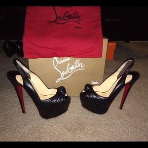 Miss Benin black louboutins