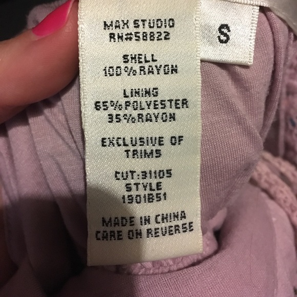 Max studio purple dress - Picture 3 of 3