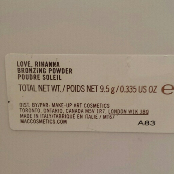 MAC Rihanna edition Love Bronzing powder - Picture 3 of 3