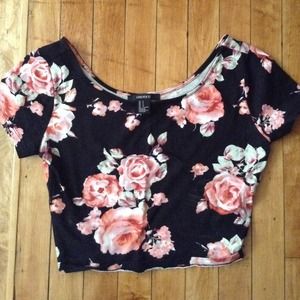 Floral Croptop