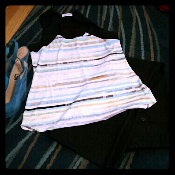 Calvin Klein office sleeveless