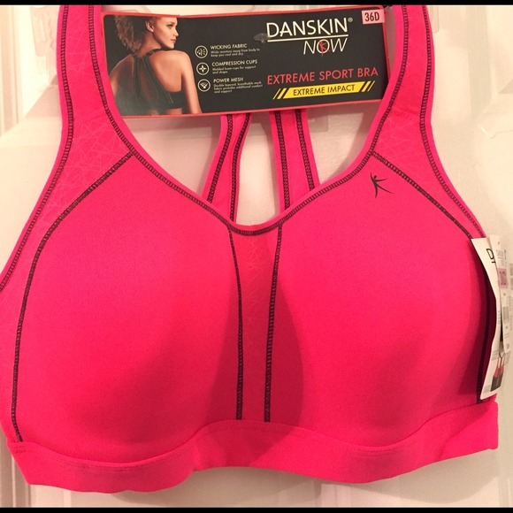 Two Danskin Medium and Extreme Impact Sport bra