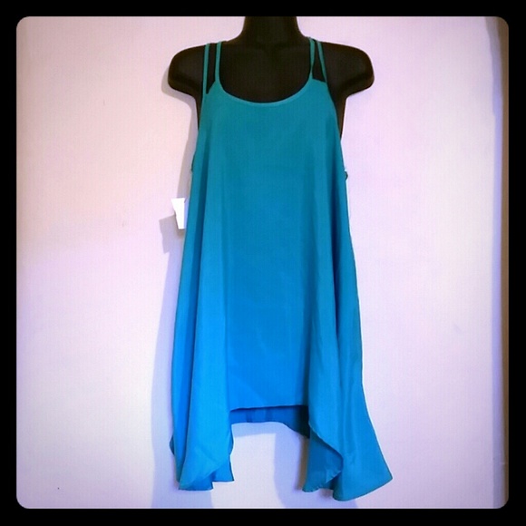 🔴SOLD🔴Turquoise Shift Dress