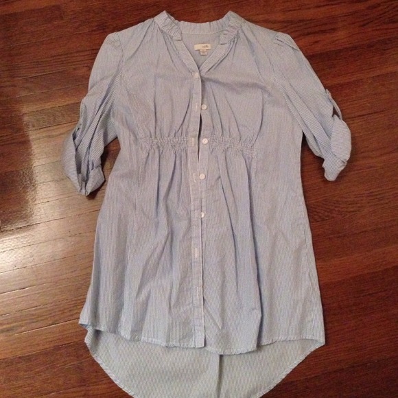 Blue stripped shirt