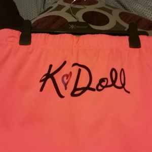 Kardashian peach color joggers So Cute