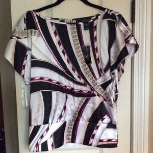 White House Black Market Silk Blouse