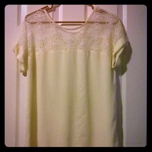 Ivory blouse