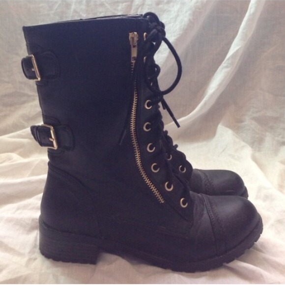 Combat boots!