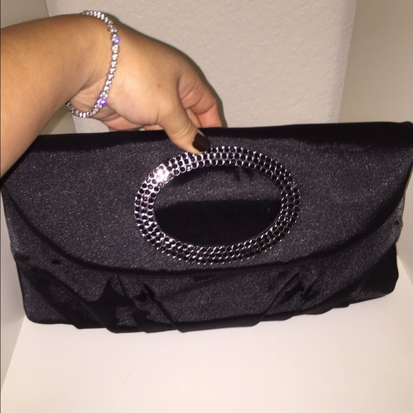 Satin Arden B clutch