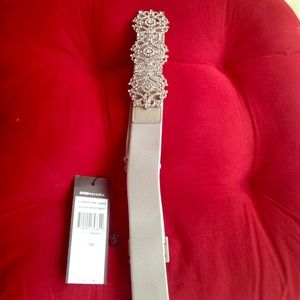 BCBG woven waist belt