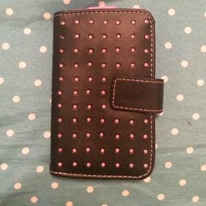 Iphone 4/4s wallet with phone holder