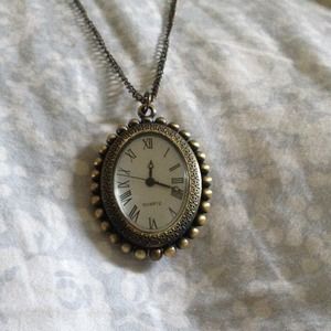 Timepiece Necklace