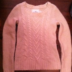 HM cable knit sweater