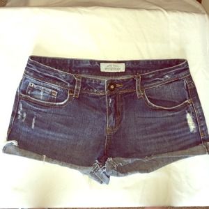 Vintage Aéropostale jean shorts
