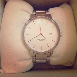 Silver Gramercy Grand Kate Spade Watch