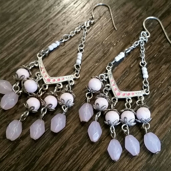 Pink Earrings