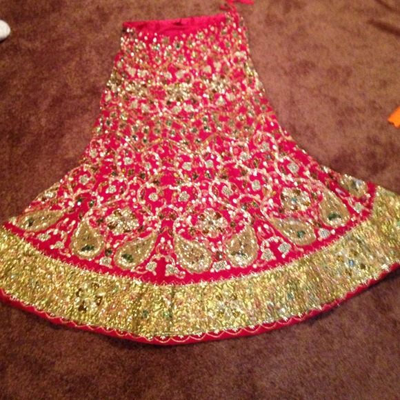 Indian dress with two pieces