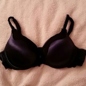 AmBrielle dark blue push up bra