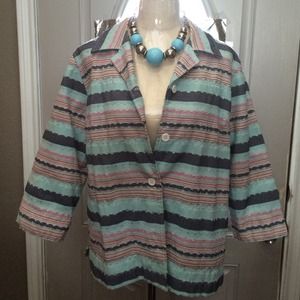 🎁Teal Textured Blazer!