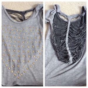 Studded good heart shirt