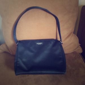 Kate Spade black nylon purse