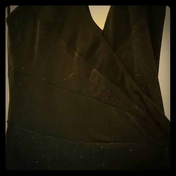 Black, Sparkled Ball Gown