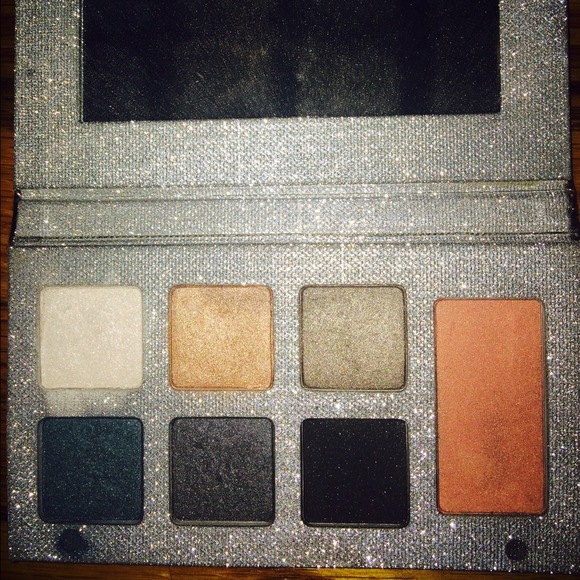 Lorac six color eyeshadow with blush