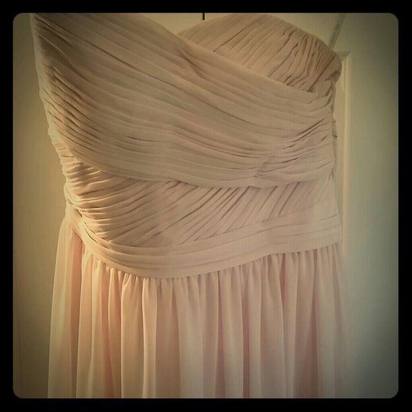 Blush Bridesmaid Dress