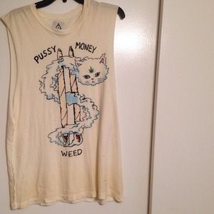 Unif pussy, money, weed tee