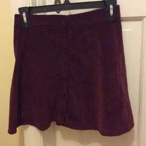 Brandy Melville corduroy skirt