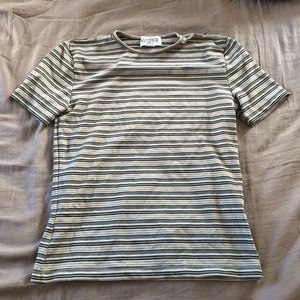 XS Striped Stretch Shirt