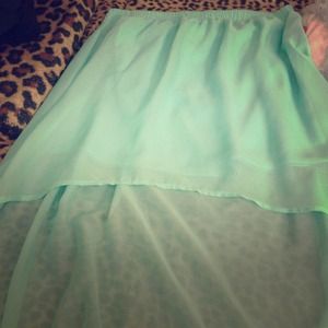 Forever 21 hi lo skirt