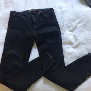 Black denim Zara jeans