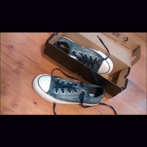 Women's Converse shoes.