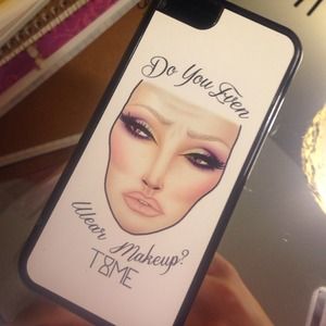 Do you even wear makeup iPhone 5c case NWOT
