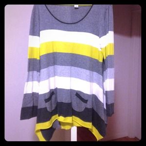 Multi colored sweater