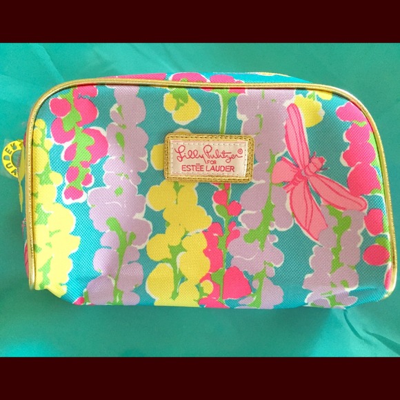 NEW Lilly Pulitzer for Estée Lauder makeup bag