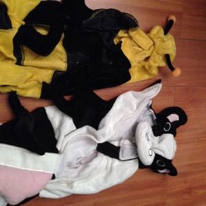 dog costume cow only