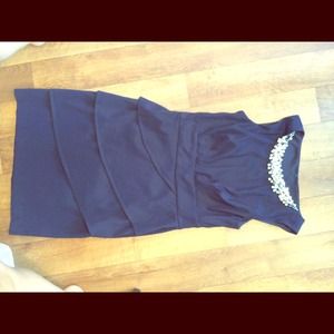 Beautiful navy dress