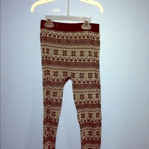 Christmas theme leggings