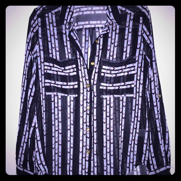 Sheer blouse