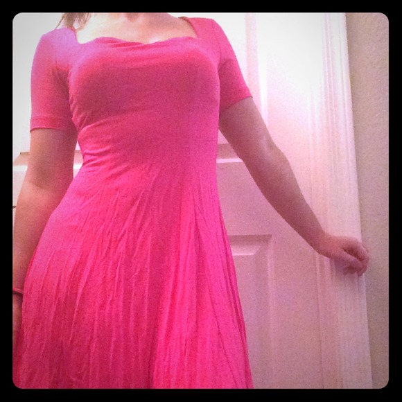 Pink dress